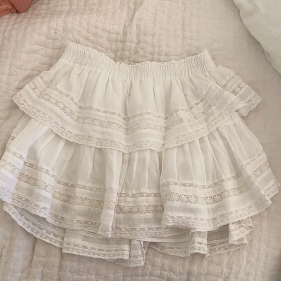 LoveShackFancy Dresses & Skirts - Love Shack Fancy ruffle mini skirt!